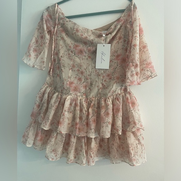 NWT ADEIRLINA Eleonora Mini Dress - Picture 6 of 6